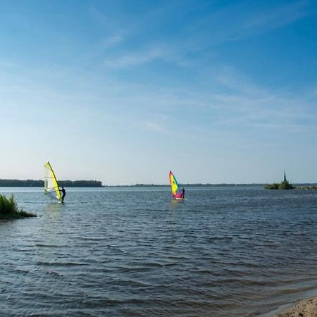 Luxus Cube Meerblick Veluwemeer Am Strand In Erster Reihe Hulshorst Eksteriør billede