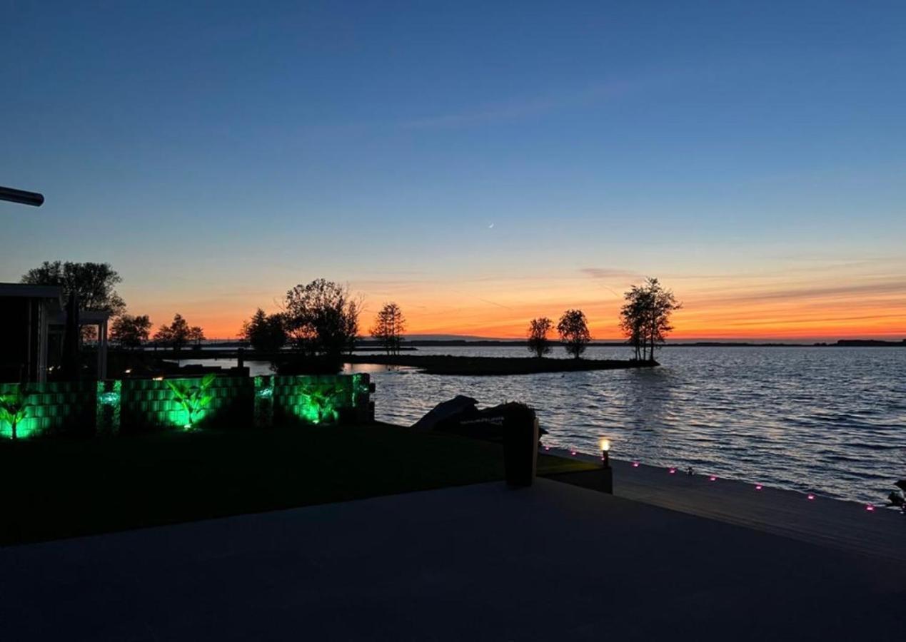 Luxus Cube Meerblick Veluwemeer Am Strand In Erster Reihe Hulshorst Eksteriør billede